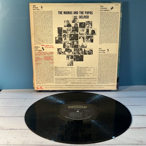 **The Mamas and The Papas - "Deliver" Vinyl Record** - Picture 4 of 5